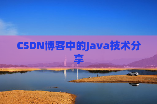 CSDN博客中的Java技术分享